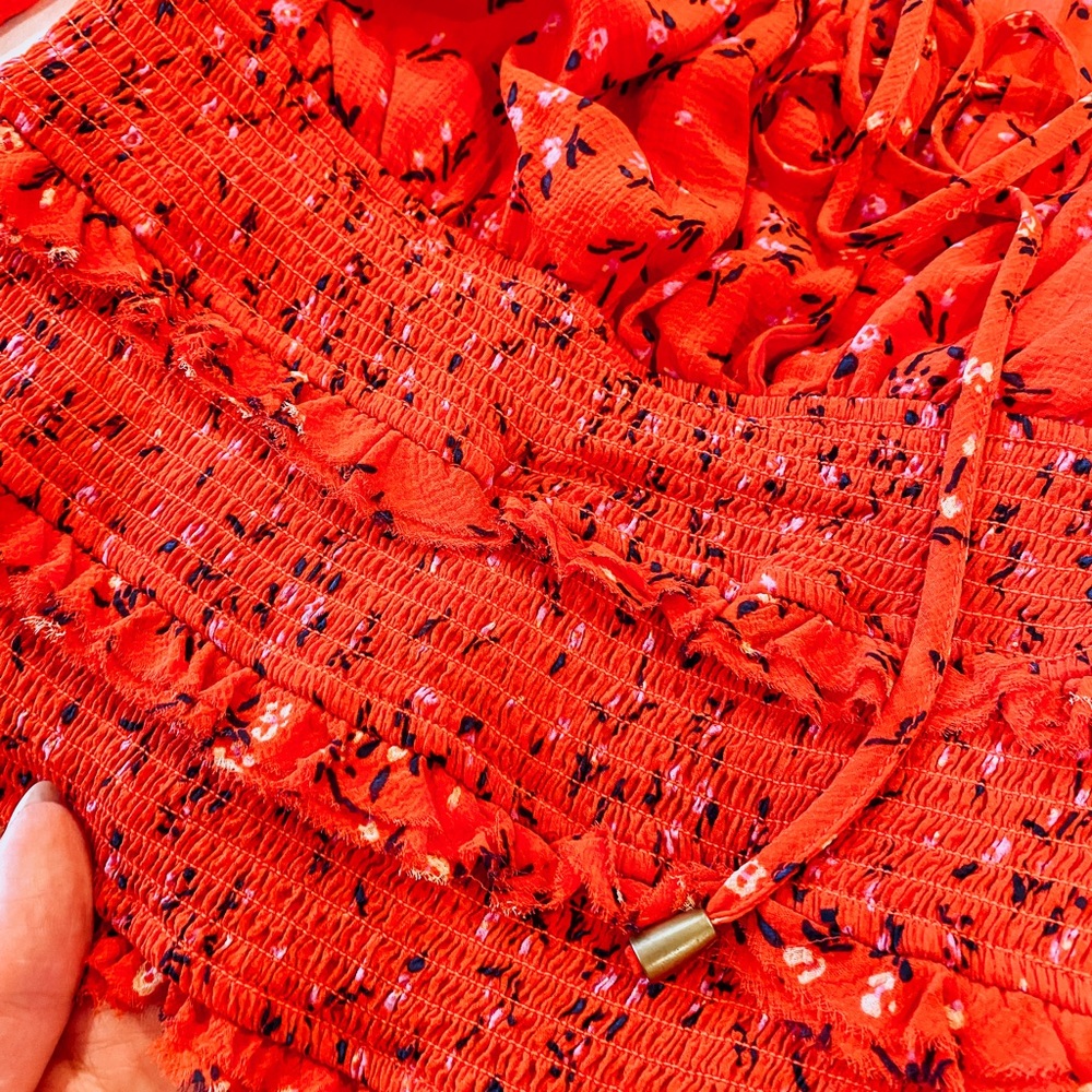 American Eagle Red Top, Medium. - image 2